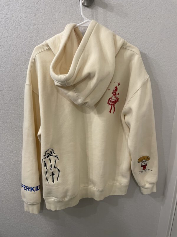 Embroidered Kid Super Hoodie - Image 2